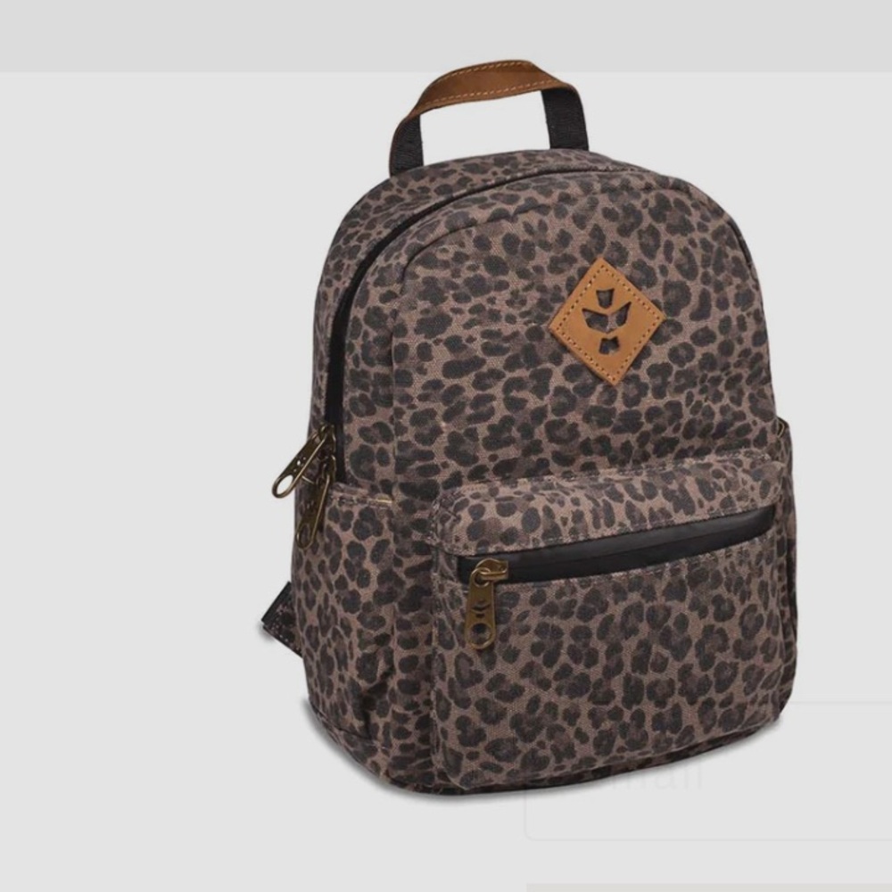 Revelry Leopard Print Backpack - THE SHORTY